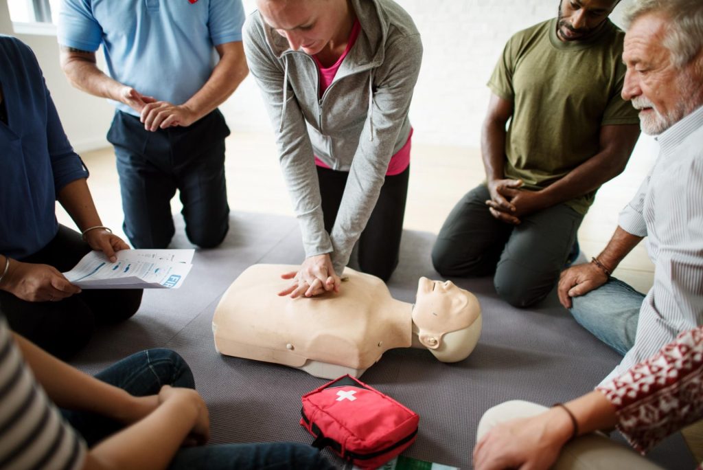 entraînements premiers secours